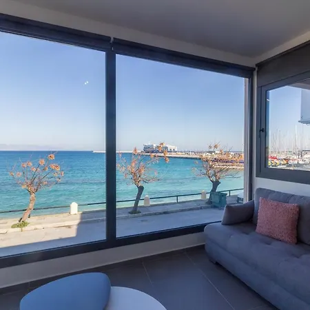 Akandia Port House - Seafront Panoramic View Appartement Rhodes City